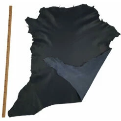 Agneau Lisse Bleu Pétrole - Épaisseur 0,8 Mm