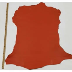 Agneau Lisse Rouge Magenta - Épaisseur 1 Mm