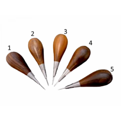 Alène Aux Pinces Haut De Gamme - Fer PETITE MAROQUINERIE- Manche Au Choix