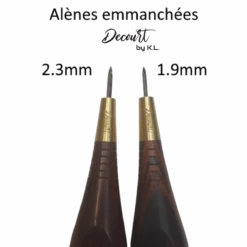 Alène Emmanchée Decourt - Fer Diamant 1.9 Ou 2.3mm