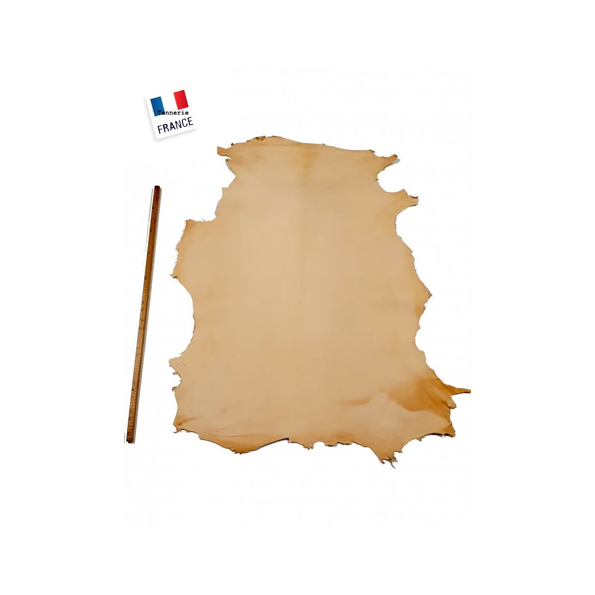 Basane - Naturel - Tannage Végétal - Épaisseur 1-1,3 Mm 6 Basane - Naturel - Tannage Végétal - Épaisseur 1-1,3 Mm – Image 4