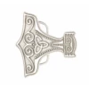 Boucle MJOLNIR - Argent Vieilli - SANS NICKEL - 38 Mm -Matériel De Couture Soldes 2024 boucle mjolnir argent vieilli sans nickel 38 mm