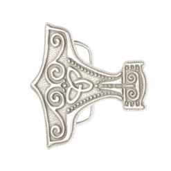 Boucle MJOLNIR - Argent Vieilli - SANS NICKEL - 38 Mm