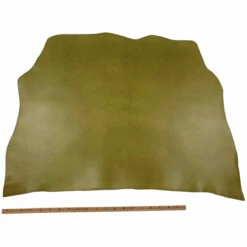 Collet De Vache Lisse Vert Olive/cactus - Épaisseur 3,5 Mm -Matériel De Couture Soldes 2024 collet de vache lisse vert olive cactus epaisseur 3 5 mm 2