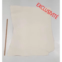 Collet - TOSCANA - Tannage METAL FREE - Blanc - Épaisseur 2.8-3.2mmmm