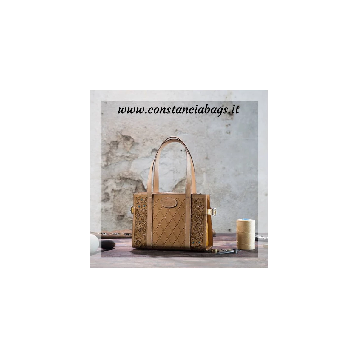 Collet - TOSCANA - Tannage Végétal - Naturel - Épaisseur 0.8/1mm 5 Collet - TOSCANA - Tannage Végétal - Naturel - Épaisseur 0.8/1mm – Image 3