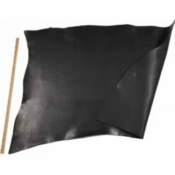 Collet Vache Foulonné Noir - Épaisseur 3,5 Mm