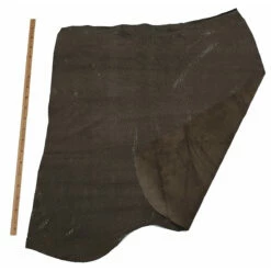 Croûte De Veau Fantaisie Beige Foncé - Motifs à Pois - Épaisseur 1 Mm -Matériel De Couture Soldes 2024 croute de veau fantaisie beige fonce motifs a pois epaisseur 1 mm 2