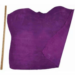 Croûte Veau Velours Lilas - Épaisseur 1 Mm