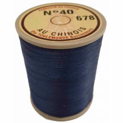 Fil De Lin Retors Extra Glacé N°40 Bleu Roy 678 - 350 Mètres -Matériel De Couture Soldes 2024 fil de lin retors extra glace n 40 bleu roy 678 350 metres 2