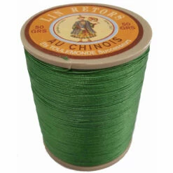 Fil De Lin Retors Extra Glacé N°40 Vert Vif 866 - 350 Mètres -Matériel De Couture Soldes 2024 fil de lin retors extra glace n 40 vert vif 866 350 metres 1