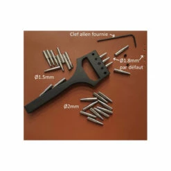 GRIFFE Emporte-Pièces RONDS - À FRAPPER - Tubes Aux Choix Et Amovibles - DECOURT By K.L.