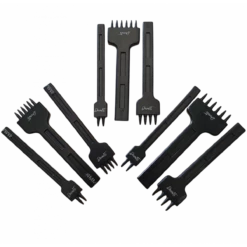 KIT 3 Griffes Emporte-pièces Ronds Multitubes - Entraxes Au Choix - DECOURT