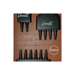 KIT 3 Griffes Emporte-pièces Ronds Multitubes - Entraxes Au Choix - DECOURT -Matériel De Couture Soldes 2024 kit 3 griffes emporte pieces ronds multitubes entraxes au choix decourt 4