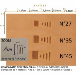 MATOIR BAR GROUNDER - 27 - 9 Seeders - BARRY KING -Matériel De Couture Soldes 2024 matoir bar grounder 27 9 seeders barry king 2