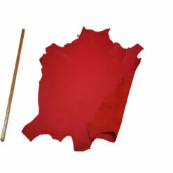 Mouton Gaufré Rouge - Épaisseur 1 Mm -Matériel De Couture Soldes 2024 mouton gaufre rouge epaisseur 1 mm 2