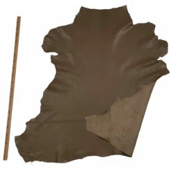 Mouton Lisse Taupe - Épaisseur 1 Mm -Matériel De Couture Soldes 2024 mouton lisse taupe epaisseur 1 mm 2