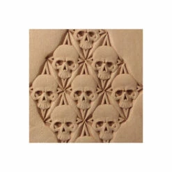 S.N. 377B - SKULL (tête De Mort) ÉTOILE - GÉOMÉTRIQUE - Matoir à Frapper