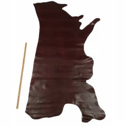 Vachette Fantaisie Crocodile Bordeaux - Épaisseur 1 Mm