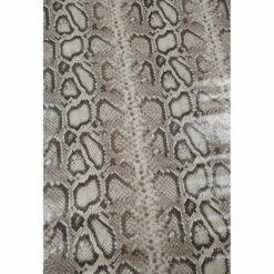 Vachette Fantaisie SERPENT Écru Et Beige - Épaisseur 0,8 Mm