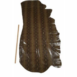 Vachette Fantaisie SERPENT Kaki - Épaisseur 0,8 Mm -Matériel De Couture Soldes 2024 vachette fantaisie serpent kaki epaisseur 0 8 mm 1