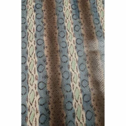 Vachette Fantaisie SERPENT Marron / Bleu - Épaisseur 0,8 Mm