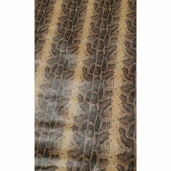 Vachette Fantaisie SERPENT Marron Foncé - Épaisseur 0,8 Mm