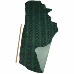 Vachette Fantaisie SERPENT Vert / Noir - Épaisseur 1 Mm -Matériel De Couture Soldes 2024 vachette fantaisie serpent vert noir epaisseur 1 mm 2