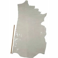 Vachette Fantaisie Vernis Blanc - Épaisseur 0,8 Mm