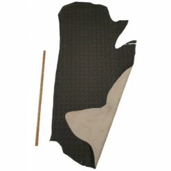 Vachette Fantaisie Vernis Gris Motif Noir - Épaisseur 1 Mm -Matériel De Couture Soldes 2024 vachette fantaisie vernis gris motif noir epaisseur 1 mm 2