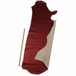 Vachette Fantaisie Vernis Rouge Avec Motifs - Épaisseur 1,4 Mm -Matériel De Couture Soldes 2024 vachette fantaisie vernis rouge avec motifs epaisseur 1 4 mm 2