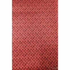 Vachette Fantaisie Vernis Rouge Avec Motifs - Épaisseur 1,4 Mm