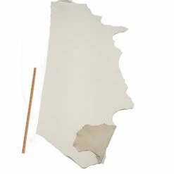 Vachette Foulonnée Blanc - Épaisseur 1,6 Mm -Matériel De Couture Soldes 2024 vachette foulonnee blanc epaisseur 1 6 mm 2