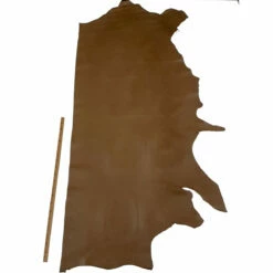 Vachette Grainé Beige / Kaki - Épaisseur 1,6 Mm