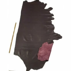 Vachette Grainé Mauve Foncé - Épaisseur 1,4 Mm -Matériel De Couture Soldes 2024 vachette graine mauve fonce epaisseur 1 4 mm 2