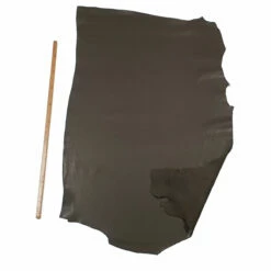 Vachette Grainé Taupe Foncé - Épaisseur 1 Mm -Matériel De Couture Soldes 2024 vachette graine taupe fonce epaisseur 1 mm 2