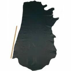 Vachette Lisse Bleu Canard - Épaisseur 1 Mm