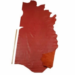 Vachette Lisse Orange Brique - Épaisseur 1,2 Mm -Matériel De Couture Soldes 2024 vachette lisse orange brique epaisseur 1 2 mm 2