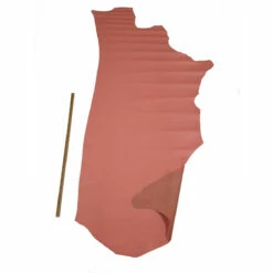 Vachette Lisse Rose - Épaisseur 1 Mm -Matériel De Couture Soldes 2024 vachette lisse rose epaisseur 1 mm 2