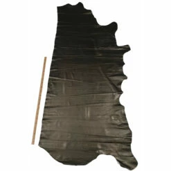 Veau Fantaisie Marron Brillant - 2nd Choix - Épaisseur 1 Mm