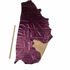 Veau Fantaisie Violet Brillant - Épaisseur 1 Mm
