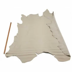 Veau Foulonné Blanc Cassé - Épaisseur 1,2 Mm -Matériel De Couture Soldes 2024 veau foulonne blanc casse epaisseur 1 2 mm 2