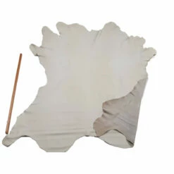 Veau Foulonné Blanc - Épaisseur 1,2 Mm -Matériel De Couture Soldes 2024 veau foulonne blanc epaisseur 1 2 mm 2