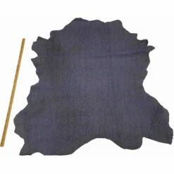 Veau Gaufré Fantaisie Bleu - Épaisseur 1,5 Mm -Matériel De Couture Soldes 2024 veau gaufre fantaisie bleu epaisseur 1 5 mm 2