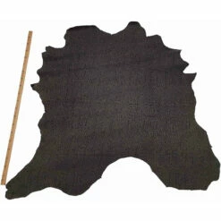 Veau Gaufré Fantaisie Gris Noir - Épaisseur 1,5 Mm -Matériel De Couture Soldes 2024 veau gaufre fantaisie gris noir epaisseur 1 5 mm 2