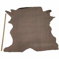 Veau Gaufré Fantaisie Taupe - Épaisseur 1,5 Mm -Matériel De Couture Soldes 2024 veau gaufre fantaisie taupe epaisseur 1 5 mm 2