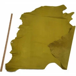 Veau Grainé Vert - Épaisseur 1,2 Mm