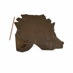 Veau Lisse Brun Olive - HAAS - Épaisseur 1 Mm -Matériel De Couture Soldes 2024 veau lisse brun olive haas epaisseur 1 mm 2