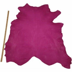Veau Lisse Fushia - Crispé Léger - Épaisseur 1 Mm -Matériel De Couture Soldes 2024 veau lisse fushia crispe leger epaisseur 1 mm 2