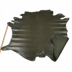 Veau Lisse Vert Bouteille - HAAS - Épaisseur 1,2 Mm -Matériel De Couture Soldes 2024 veau lisse vert bouteille haas epaisseur 1 2 mm 2